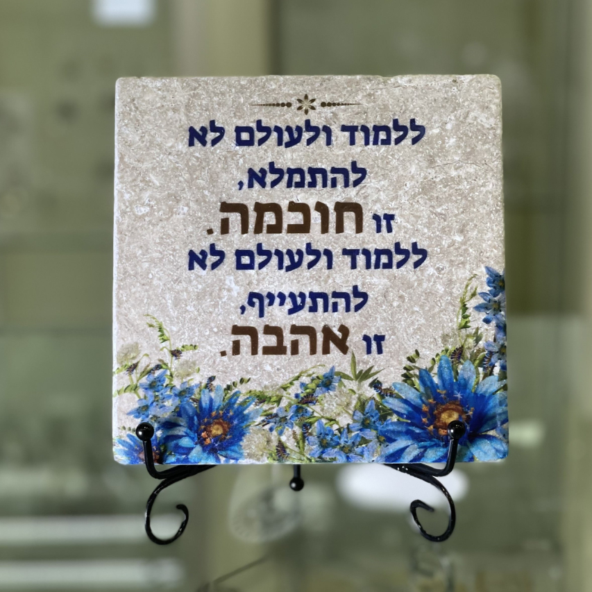 אריח ללמוד ולעולם- 15/15