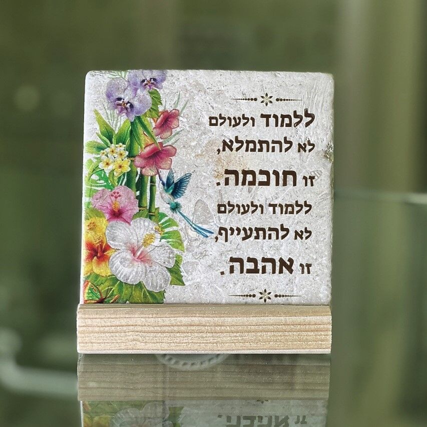 אריח ללמוד ולעולם 10/10