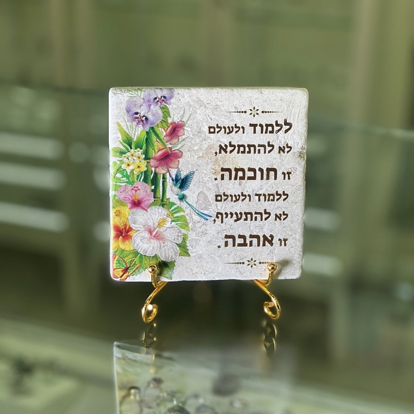 אריח ללמוד ולעולם 10/10