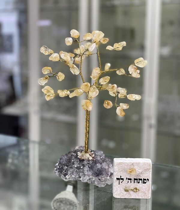 מארז עץ קטן ואריח לזימון שפע ושלווה מארז עץ קטן ואריח לזימון שפע ושלווה