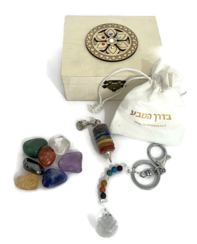 מארז צ'אקרות קטן מארז צ'אקרות קטן