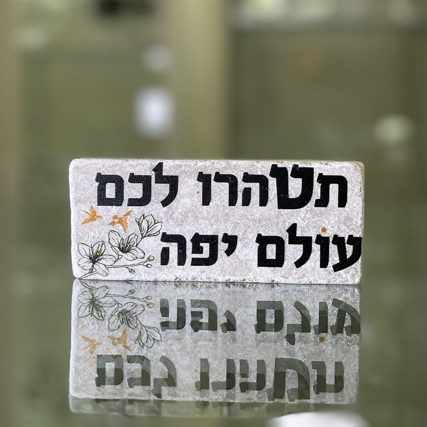 אריח 5/12 - תטהרו לכם עולם יפה